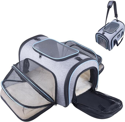 Siivton Airline Approved Pet Carrier, 4-Way Expandable Cat Dog Carrier - Image 10