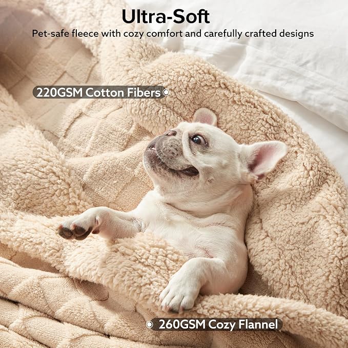 GASUR Waterproof Dog Blankets for Medium Small Dogs, Dog Blanket for Couch Bed - Image 4
