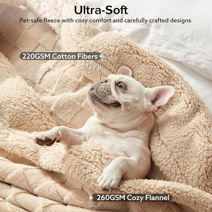 GASUR Waterproof Dog Blankets for Small Dogs, Dog Blanket for Couch Bed - Image 4