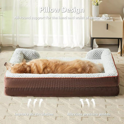 Orthopedic Dog Bed for Medium Dogs, Egg Crate Foam Bed for Medium Dogs - Image 2
