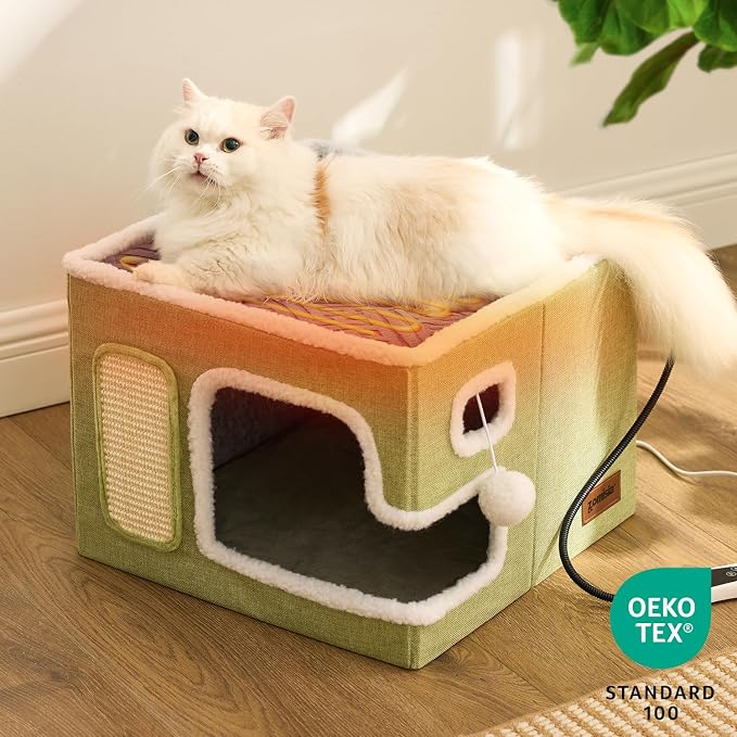 Heated Cat House for Indoor Cats - Image 2