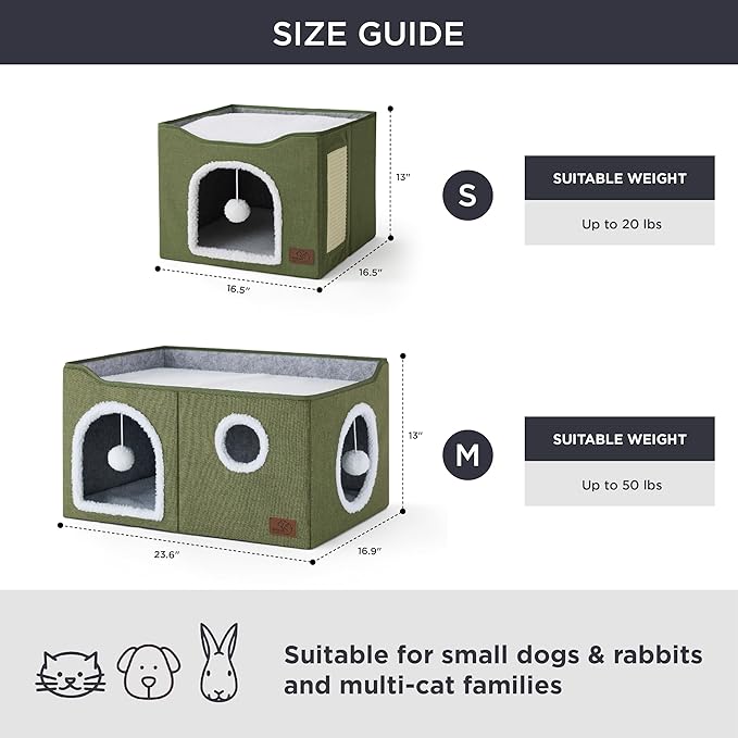 Bedsure Large Cat Beds for Indoor Cats - Image 6
