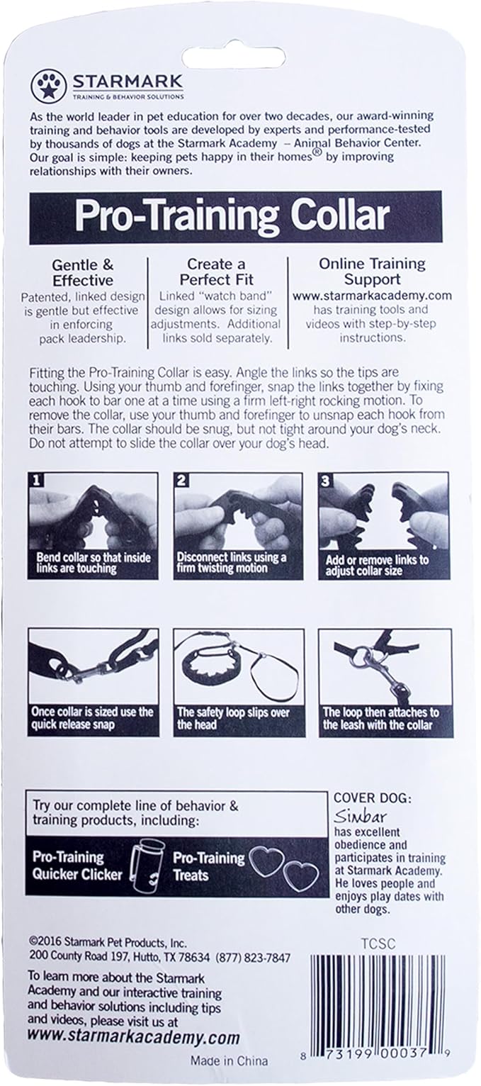 Starmark Pro-Training Dog Collar Small - Image 3