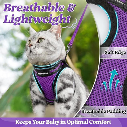 rabbitgoo Cat Harness and Leash Set - Image 4