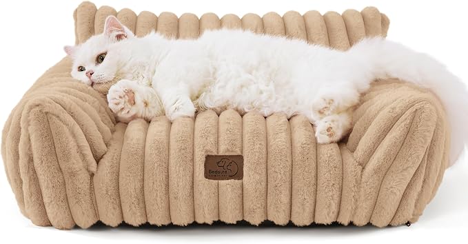 Bedsure ComfyFleece™ Cute Cat Couch by BEDSURE