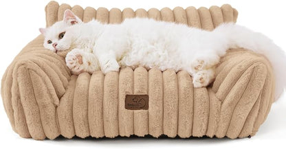 Bedsure ComfyFleece™ Cute Cat Couch by BEDSURE