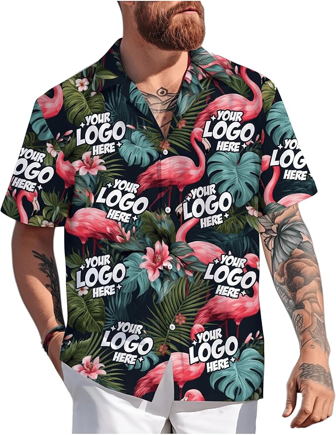 Custom Hawaiian Shirt with Face Photo Picture by GLOXO