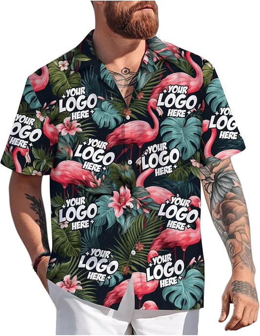 Custom Hawaiian Shirt with Face Photo Picture by GLOXO