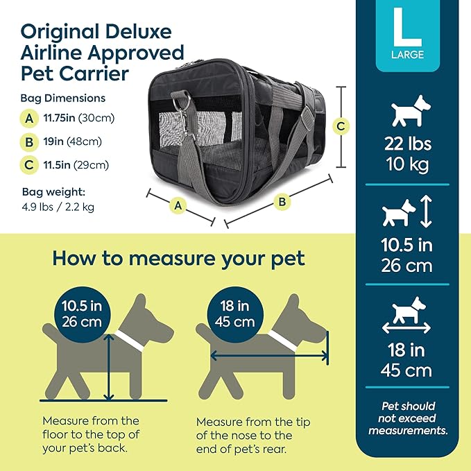 Sherpa Pet Carrier Airline Approved - Image 3