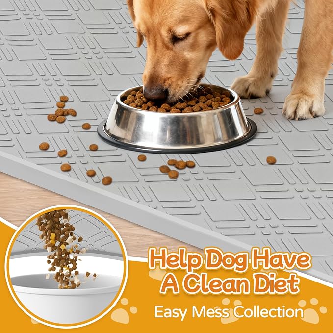 Lanstics Dog Food Mat, Floor Protection - Image 5