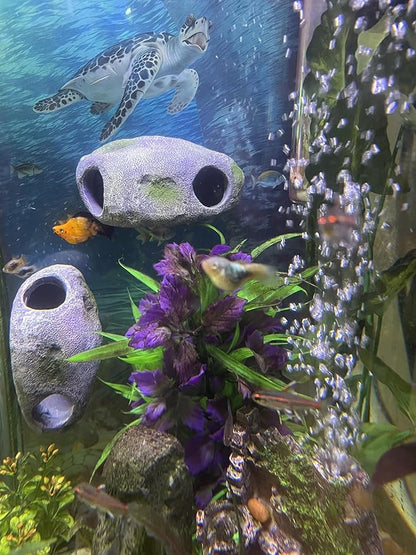 Aquarium Decor Magnetic Rock Cave Ornament – Wall-Mounted Fish Tank Accessory - Image 4