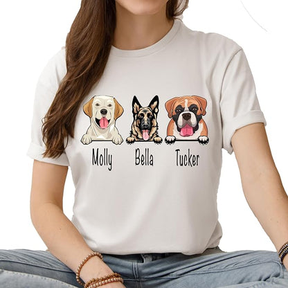 Custom Dog Mom Shirt for Women Pet Ears Sweatshirt - Image 8