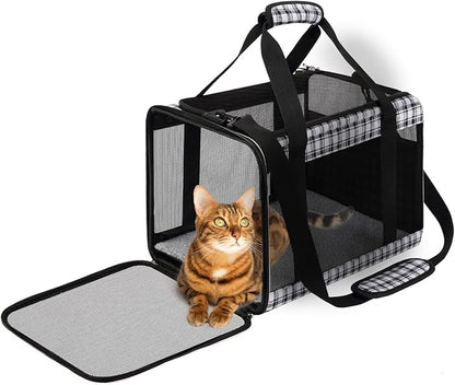 EXPAWLORER Large Cat Carrier Dog Carriers Soft by EXPAWLORER