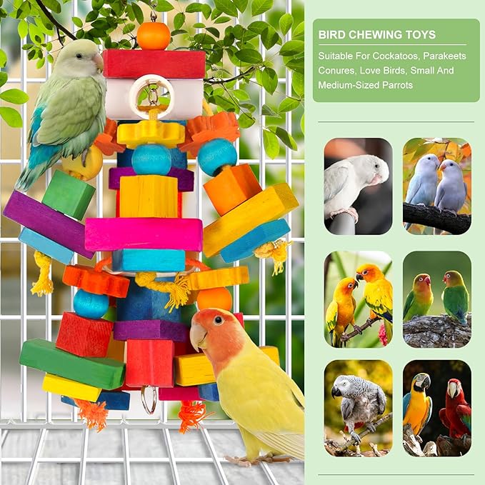 Kyouki Large Parrot Toy, Bird Toys - Image 3
