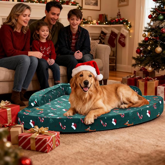 Large Dog Bed for Christmas - Image 3
