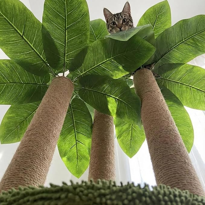31.5Inch Cat Scratching Post, Cat Scratcher Tree - Image 7