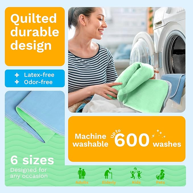 GREEN LIFESTYLE® Washable Underpads - Image 6