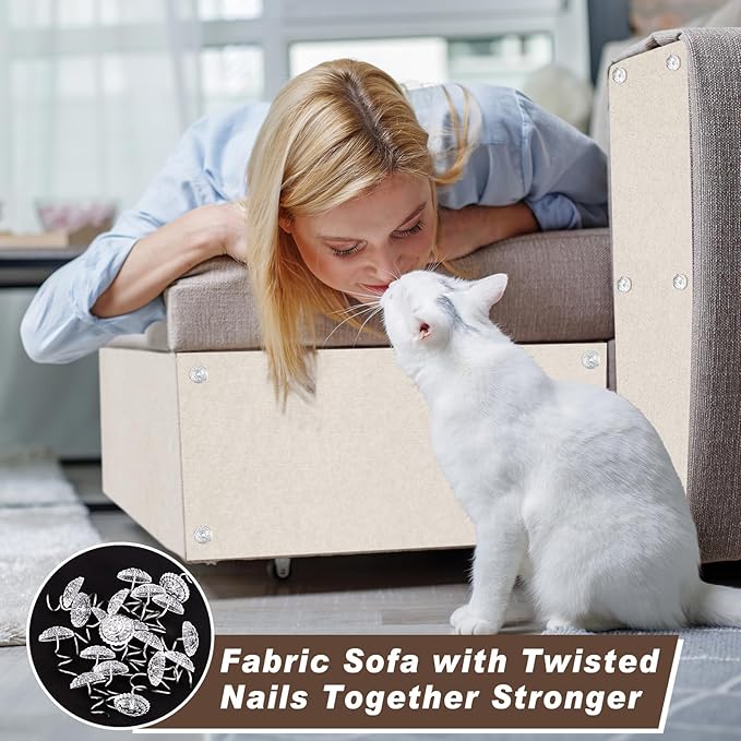 Cat Scratching Mat, DIY Cat Scratchers Furniture Protector - Image 5