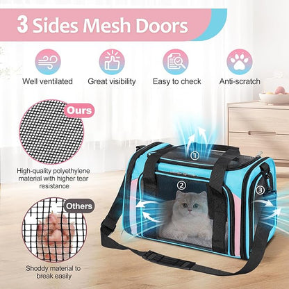 Discala Cat Dog Carrier Pet Carrier - Image 5