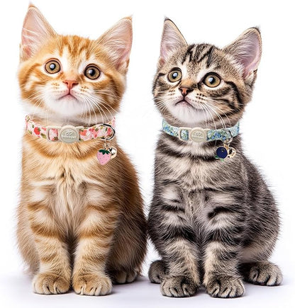 2 Pack Spring Summer Cat Collars - Image 2