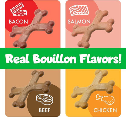 Chew’EMS X Bone Dog Chew Toy for Aggressive Chewers – Long-Lasting Beef Flavor - Image 5