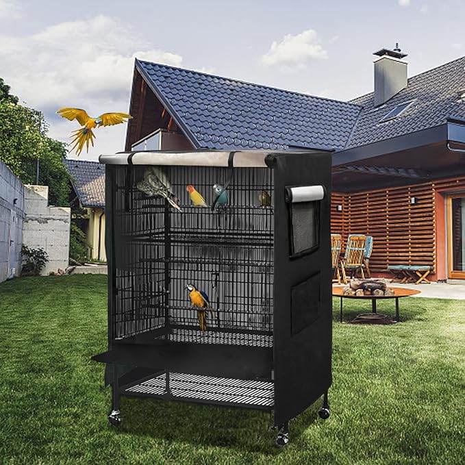 Bird Cage Cover for Night, Good Night Birdcage Covers Fit for Yaheetech Birdcage - Image 6