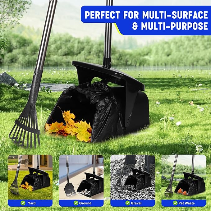 39.8'' Long Handle Dog Pooper Scooper - Image 6