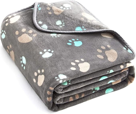 Allisandro 350 GSM-Super Soft and Premium Flannel Fleece Pet Dog Blanket by ALLISANDRO