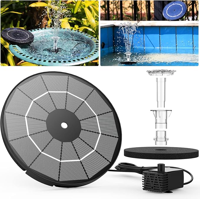AISITIN 3.5W Solar Fountain Pump - Image 2