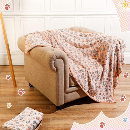 Tatuo 4 Pcs Dog Blanket for Pet Cat Blankets Indoor Puppy Teething Stuff Toys - Image 7