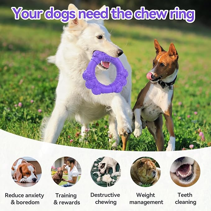 Indestructible Dog Chew Toys for Aggressive Chewers, Super Chewer Toys for - Image 5