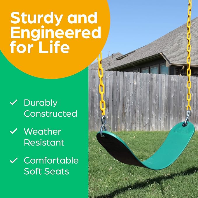 Jungle Gym Kingdom Swing for Outdoor Swing Set - Image 3