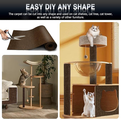 2Pack Total 78.7"x15.8" Cat Scratch Mat - Image 6