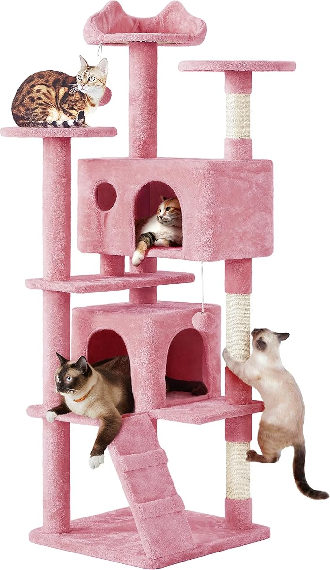 Yaheetech Multi-Level Cat Tree Stand House Furniture by Yaheetech
