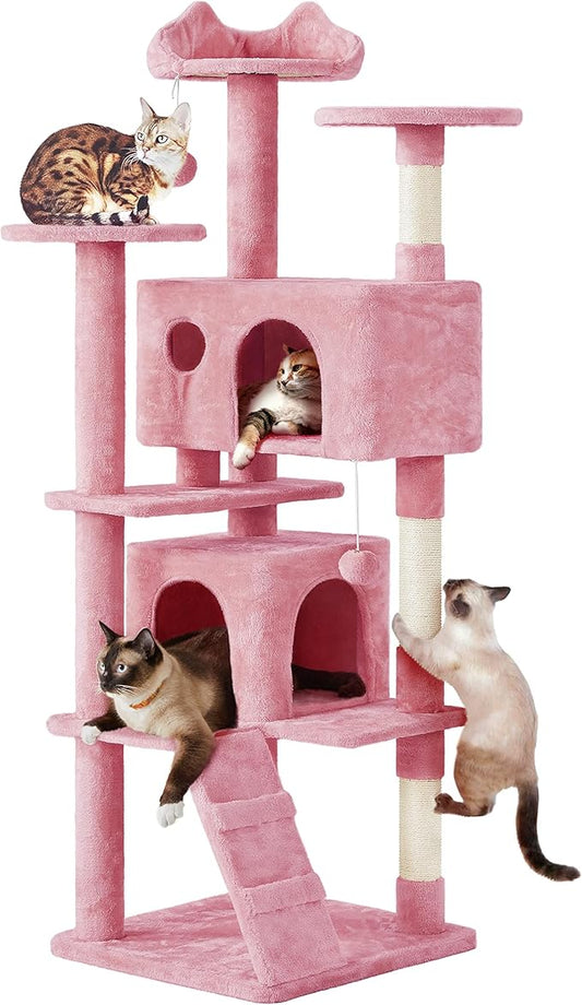 Yaheetech Multi-Level Cat Tree Stand House Furniture by Yaheetech