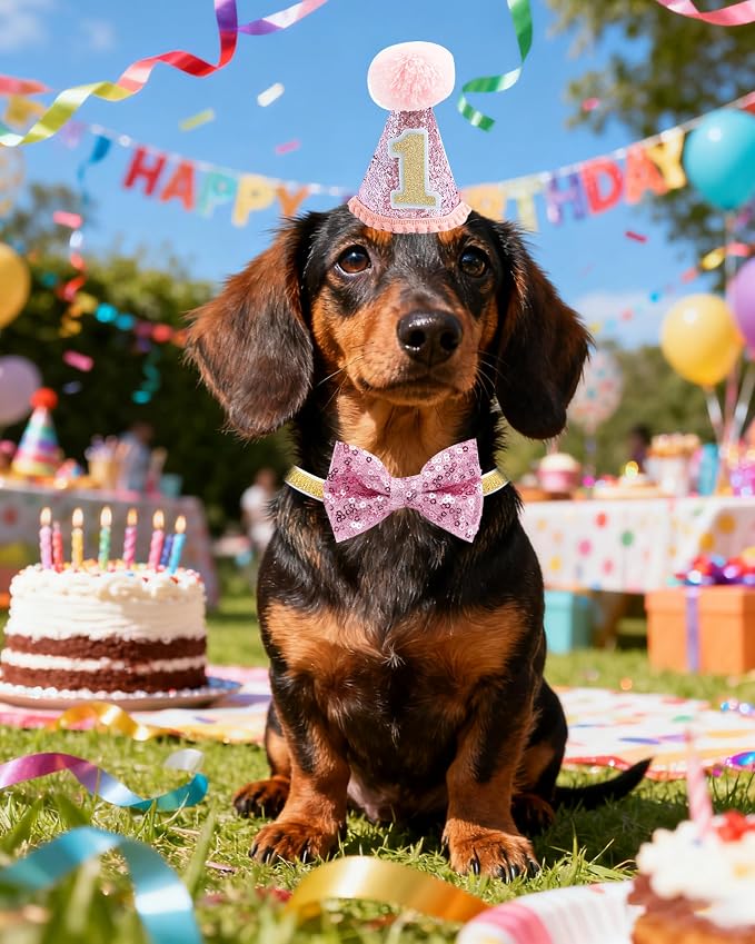 PET SHOW Small Dog Birthday Party Hat - Image 6
