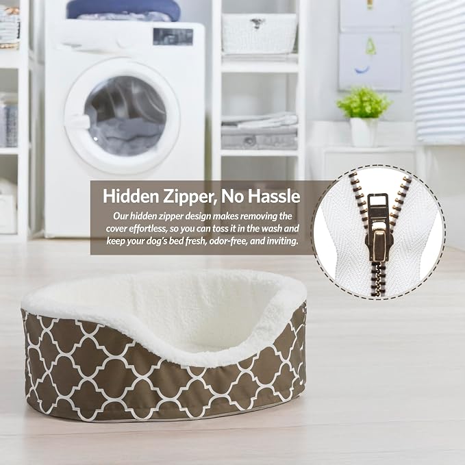 MidWest Homes for Pets Orthoperdic Egg-Crate Nesting Pet Bed w/ Teflon Fabric - Image 4