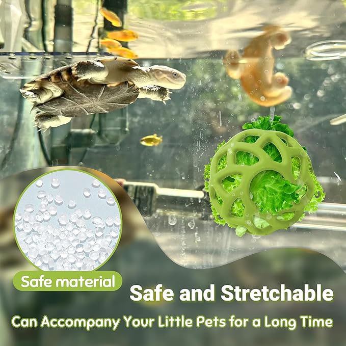 Turtle Feeder Ball, Aquatic Turtle Tank Accessories, Aquarium Decorations - Image 5