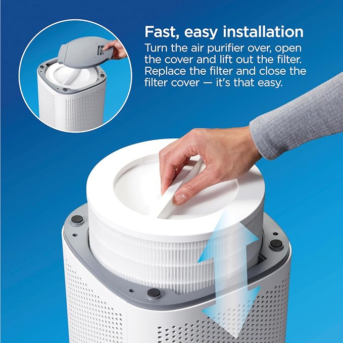 Clorox HEPA Air Purifiers for Home, True HEPA Filter, XL Rooms Up to 2 - Image 10