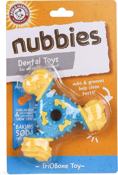 Arm & Hammer for Pets Nubbies TriBone Dog Dental Toy - Image 2