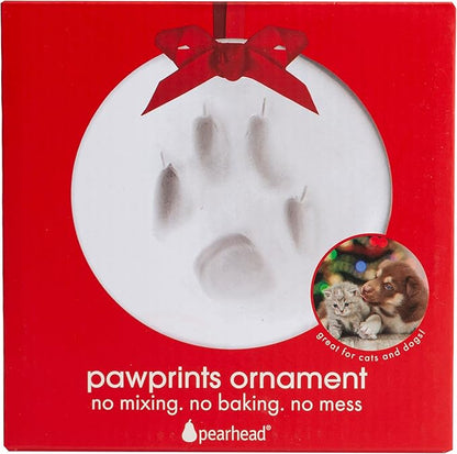 Pearhead Clay Pawprint Christmas Ornament, Pet Owner Holiday Gift, Dog or Cat - Image 10