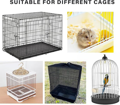 Bird Cage Cover, Parakeet Cage Acessories Adjustable Seed Catcher Birdcage Seed - Image 6