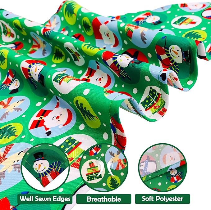30 Pcs Christmas Happy New Year Dog Bandanas Bulk - Image 3