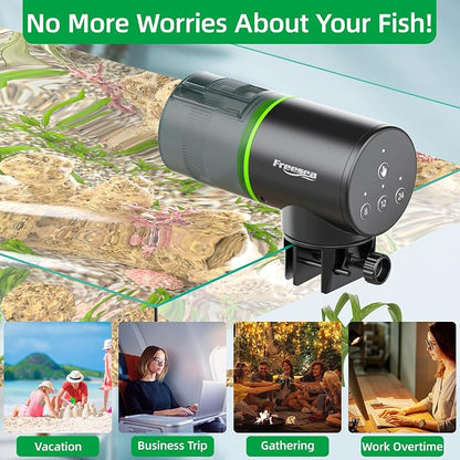 FREESEA Automatic Fish Feeder for Aquarium: Auto Fish Food Dispenser - Image 6