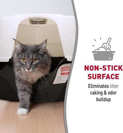 Nature’s Miracle Hooded Corner Litter Box, - Image 6