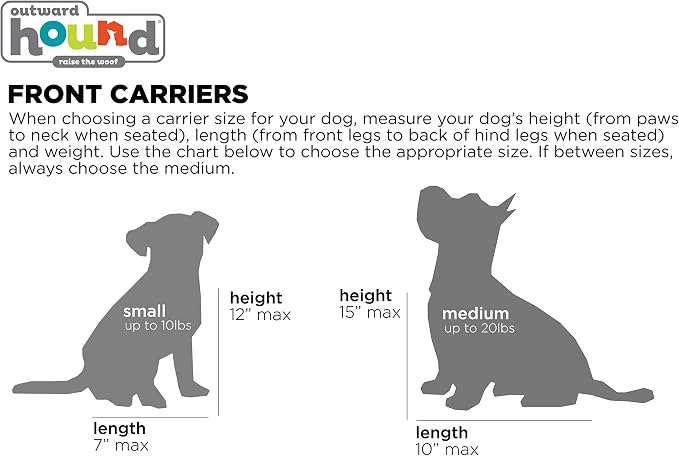 Outward Hound PupPak Dog Front Carrier, Padded Straps, Breathable Mesh - Image 9