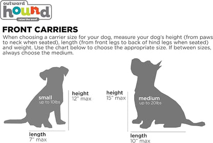 Outward Hound PupPak Dog Front Carrier, Padded Straps, Breathable Mesh - Image 9