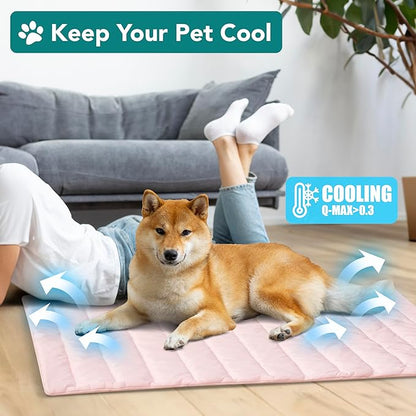 PetAmi Cooling Mat for Dog, Premium Pet Cooling Blanket for Crate Kennel - Image 2
