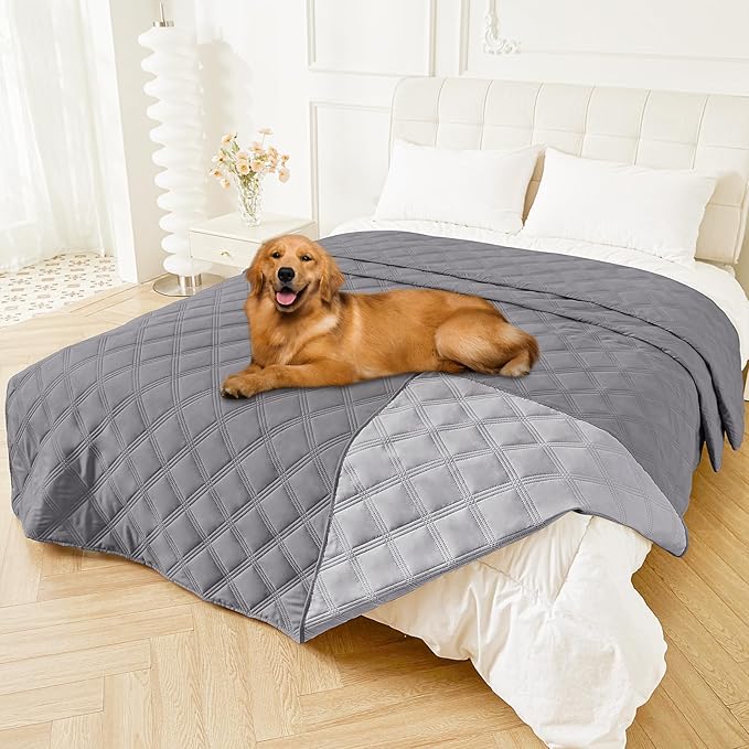 Smiry Waterproof Dog Bed Cover Blanket 82x120, Soft Reversible Pet Blanket by Smiry