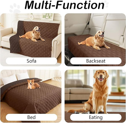 hyha Waterproof Dog Bed Blanket, Soft Pet Blankets, Waterproof Couch Cover - Image 4
